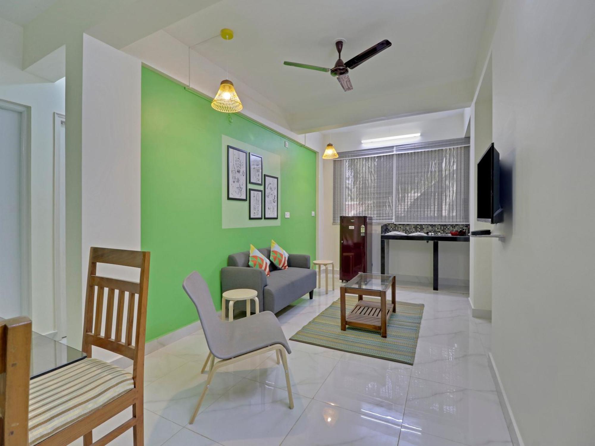 Luxury 2Bhk Apartment Near Calangute Baga Beach With Pool Exterior foto